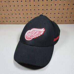 Vintage Y2K Reebok mens Detroit Red Wings strapback NHL hockey hat OS